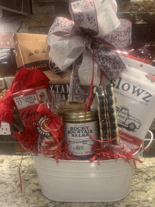 Red Rocks Gift Basket Christmas