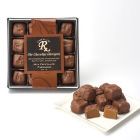 Milk chocolate caramels