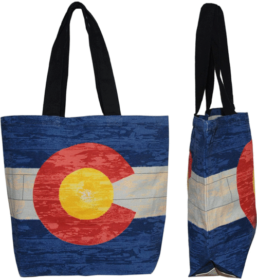 Colorado Flag Tote Bag