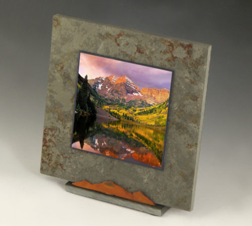 Maroon Bells slate tile