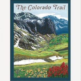 The Colorado Trail Matted Print