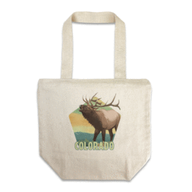 Elk tote bag Colorado