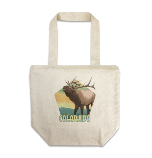 Elk tote bag Colorado