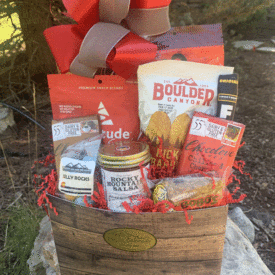 Rustic Ranger Colorado gift basket