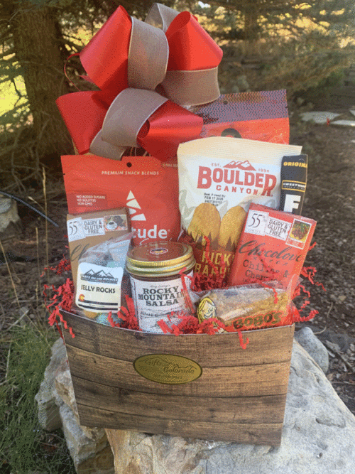 Rustic Ranger Colorado gift basket